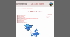 Desktop Screenshot of localizacion.i-barakaldo.com