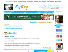 Tablet Screenshot of myway.i-barakaldo.com